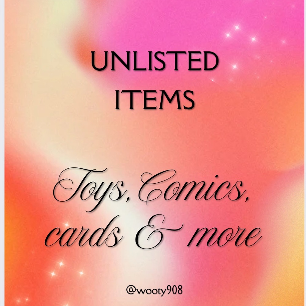 Unlisted Items Flyer